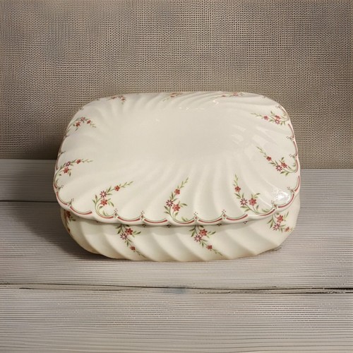 Wedgewood pink garland box - wedgewood,