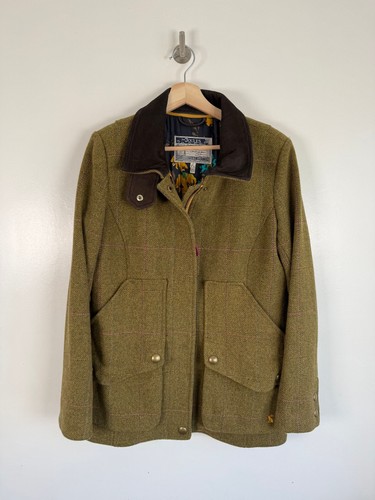 Joules tweed jacket size - tweed,
