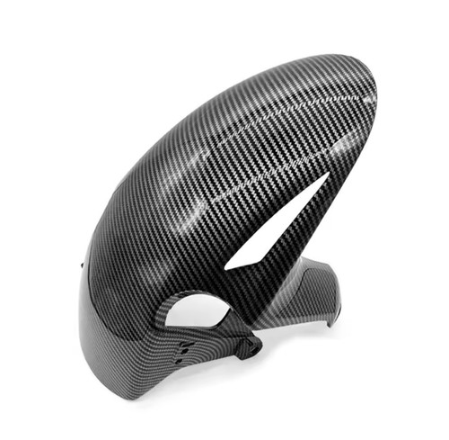 Carbon fibre style mudguard - carbon,