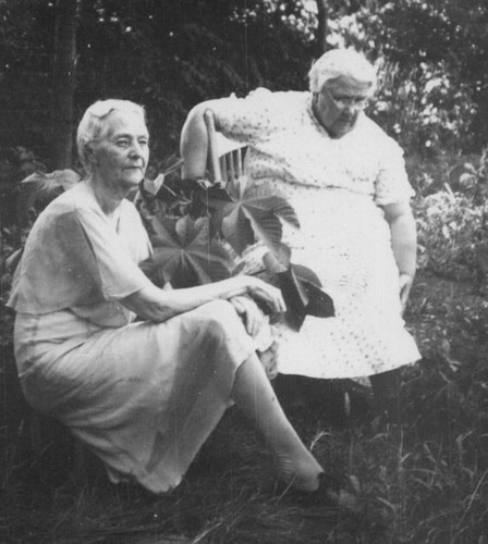 Cute old women sitting - cute,