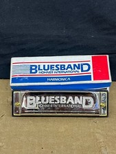 Vintage M Hohner International Bluesband Harmonica in original box