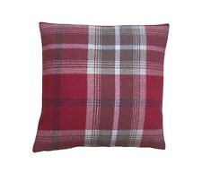 Highlands Skye Tartan Tweed Plaid multi colours sizes hand made UK cushion cover