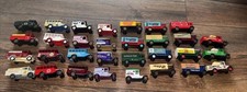 31 Vintage Corgi Ford T Vans AEC &morris Vans And Bedford Buses Job Lot Bundle