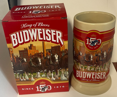 2026 budweiser holiday stein - budweiser,