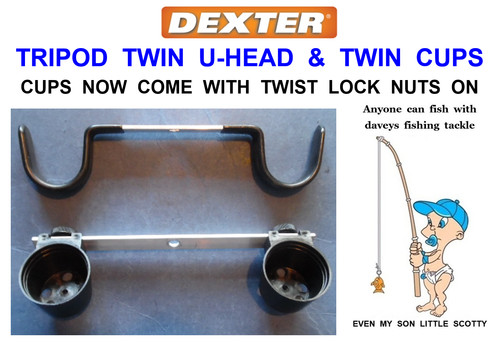 Dexter twin head cups - twin,
