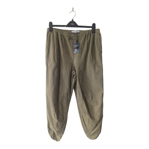 Primark mid rise khaki cuffed - primark,