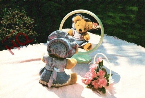 Picture postcard teddy bear - teddy,