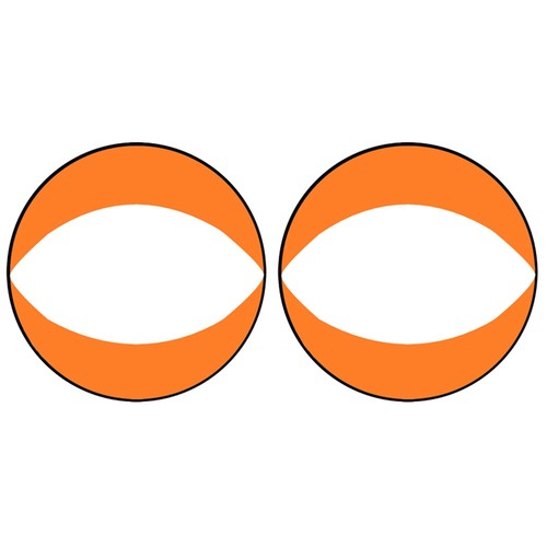 Orange kayak sail - orange,
