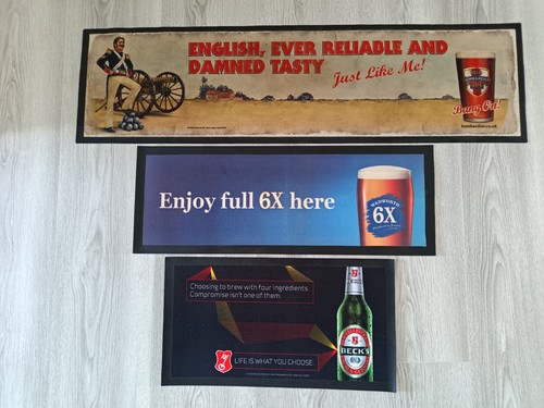 Beer mat pub bar runners - beer,