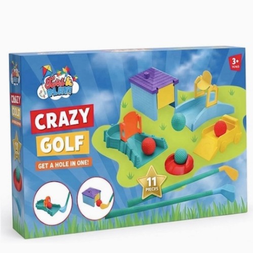 Crazy golf set game 40l - 40l, x