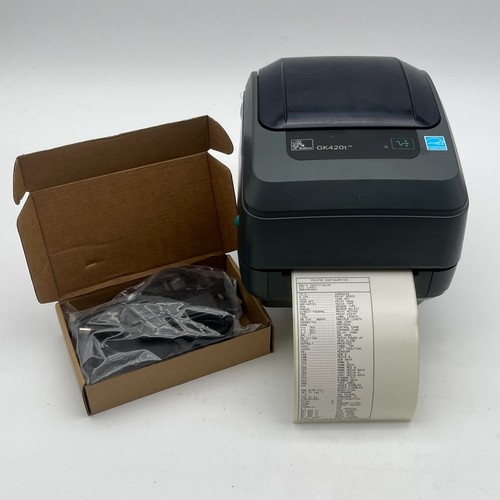 Zebra gk420t thermal label - zebra,