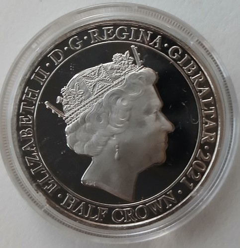 Elizabeth half crown - half, last