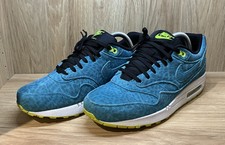 NIKE AIR MAX 1 FB LEOPARD CURRENT BLUE/UK SIZE 7