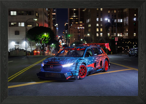 Honda civic type race car - type, r