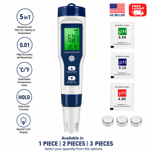 Water quality tester ph - in,