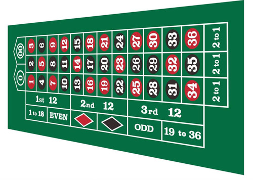 36x72 casino roulette - 36x72",