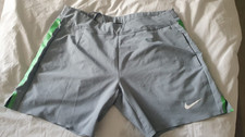 Nike Gladiator Roger Federer 2015 Australian Open Tennis Shorts size L 7"