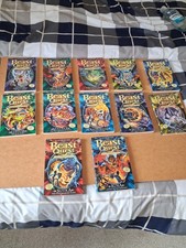 BEAST QUEST x 12 51,52,53,55,56,57,58,60,73,74,75,78  plus Cards COLLECTOR CARDS