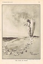 BRUCE BAIRNSFATHER The Path of Peace - Antique Print 1921