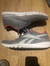 Reebok Memory Tech Grey Trainers Shoes Sneaker Gym Running Size UK 11
