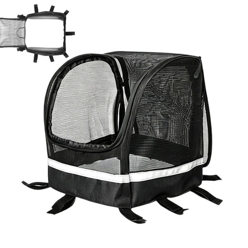Reinforced bike dog basket - bike,