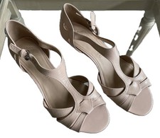 Marks And Spencer Footglove Leather Sandals Wide Fit UK Size 5.5 - Never Worn