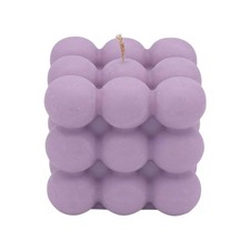 Foam Home Bubble Candle The Mauve Sandlewood Vanilla - Imperfect Box