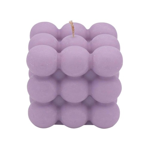 Foam home bubble candle - home,