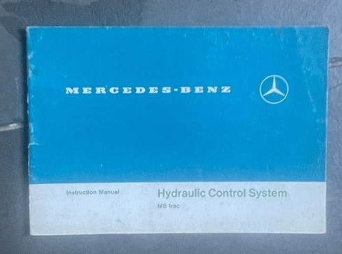 Mercedes trac hydraulic - mb,