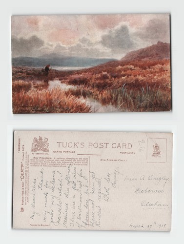 Postcard dartmoor near - postcard,