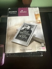 Sony PRS-650 E-Reader Digital Book Black. Excellent Condition With 113 Books