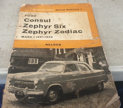1951 1956 ford zephyr - zephyr, consul