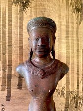 Khmer Style Bronze statue