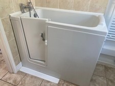 Di Vapor The Mirano Walk In Mobility Bathtub - Low Step Entrance