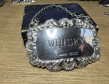 Vintage Silver WHISKY Decanter