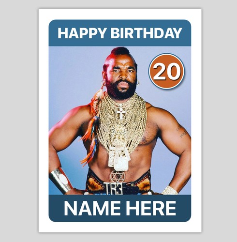 Personalised birthday - mr, t