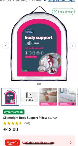 Silentnight body support - silentnight,