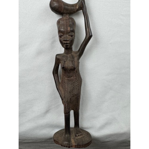 Hand carved wooden african - hand,