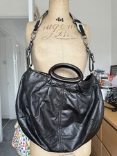 Marni Black Balloon Bag With Cross Body Strap