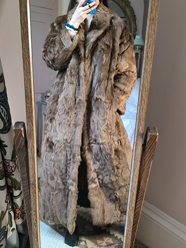 Glamorous real fox - real, vintage