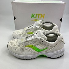 Saucony x Kith Grid Web Men White Trainers UK 9 Ronnie Fieg Limited Edition Mesh