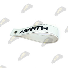 Abarth White / Black Stitch