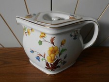 CUBE TEAPOT vintage, flower