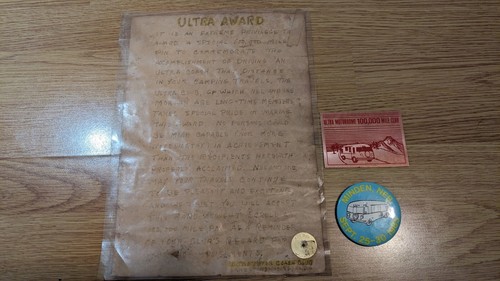 Ultra van motorhome - rv, 100,000