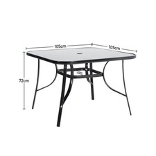 Outdoor Garden Table Glass