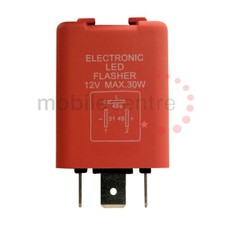 Lucas Style 3 pin 12V Electronic 30W LED Flasher relay 31 49 49a Triumph Rover