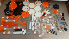 Hex Bug Massive Bundle Carry Case Track Tubes over 80 pieces - STEM - Christmas