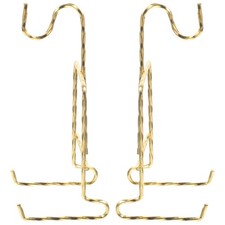  2 Pcs Metal Cup Holder Tea Set Display Stand Plate Holders Teacup