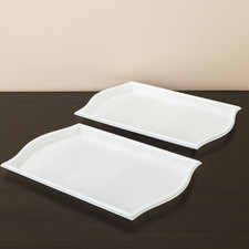 2X Large Ikea Plastic Serving