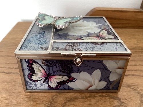 Butterfly design glass - design,,